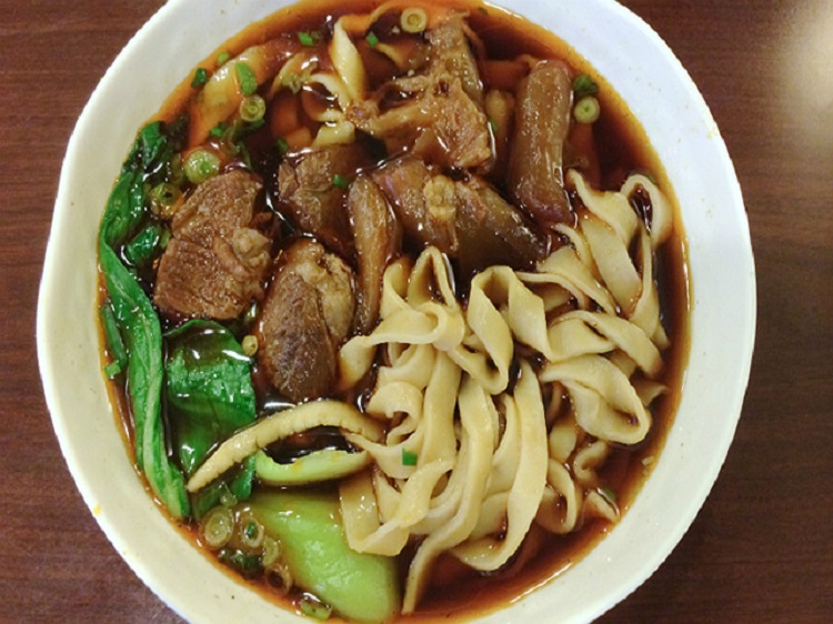 Món ăn mỳ thịt bò Yong Kang vô cùng hấp dẫn