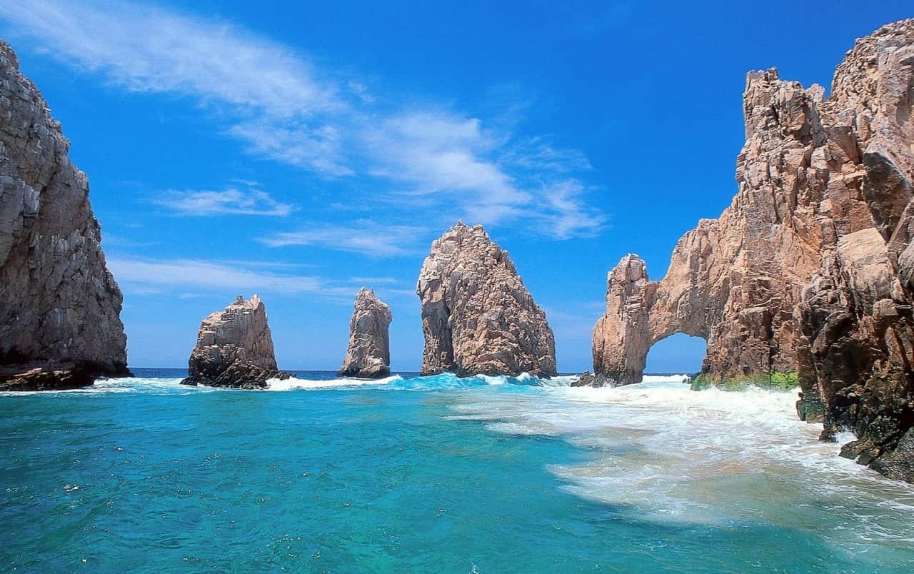 Cảnh đẹp Mexico Cổng vòm đá Cabo San Lucas