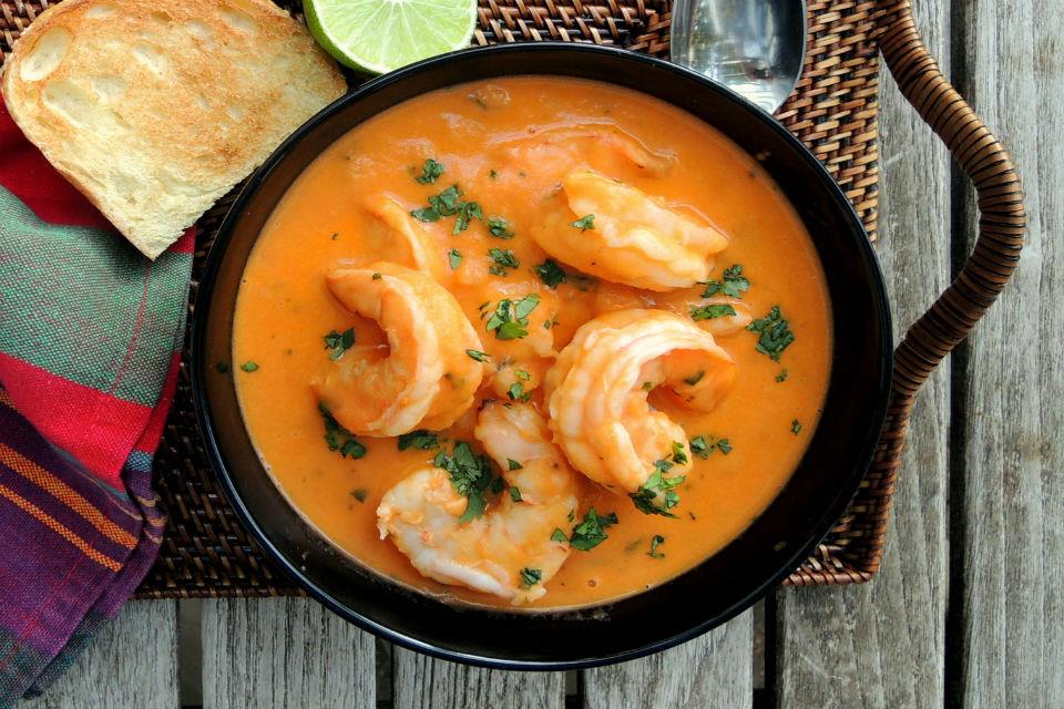 Chupe de Camarones - Món súp ngon của người Peru