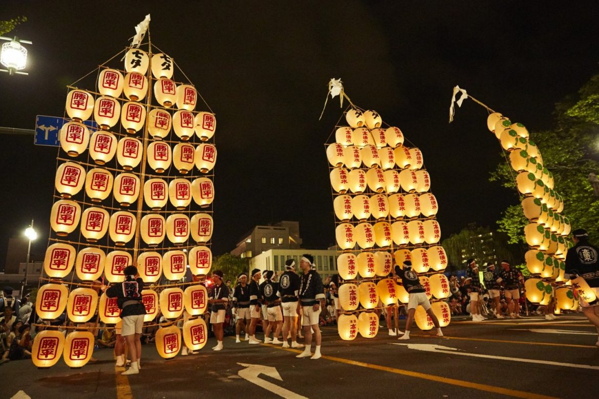 Kanto Matsuri – lễ hội đường phố đẹp lung linh của xứ phù tang