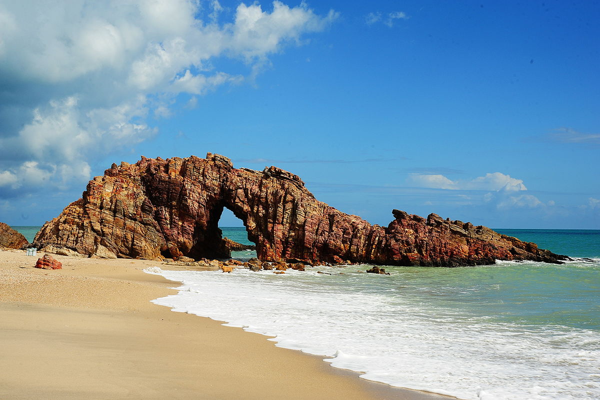 Những nơi du lịch ở Brazil: Biển Jericoacoara