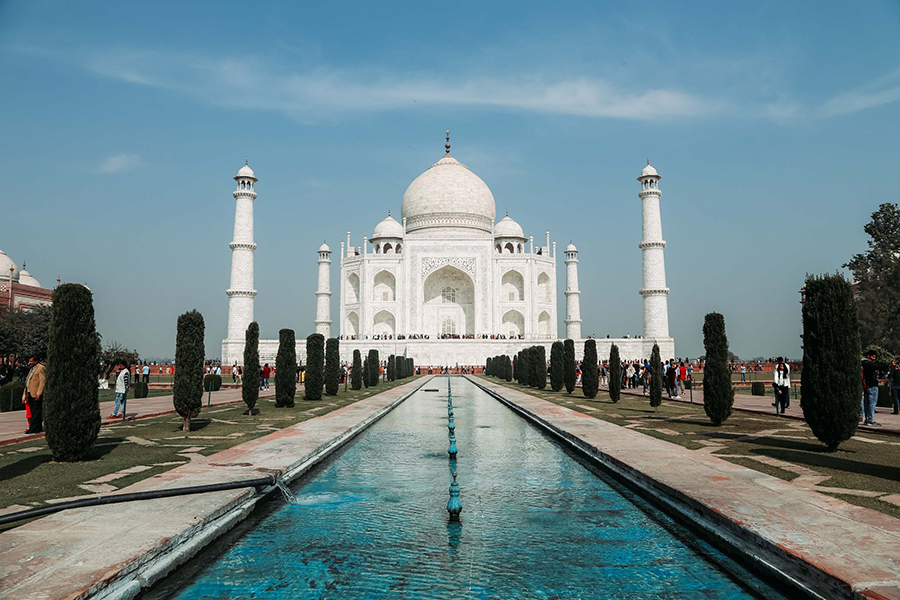 Kiến trúc cổ đại đền Taj Mahal